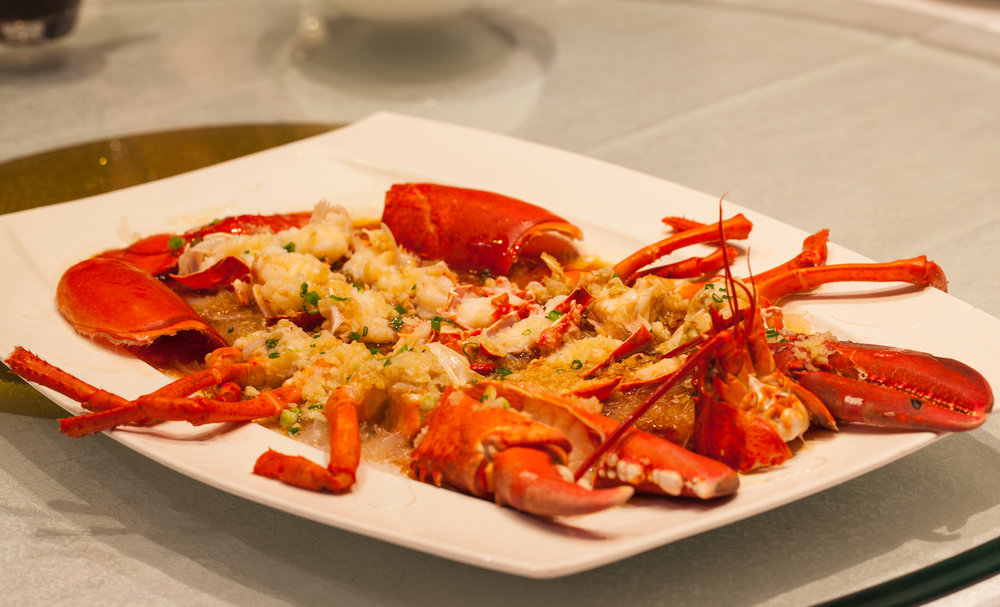 大龙虾清蒸