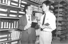 中国政法大学终身教授张晋藩指导研究生