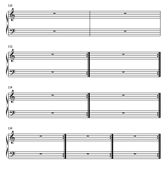 五线谱