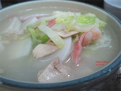 滑溜三鲜