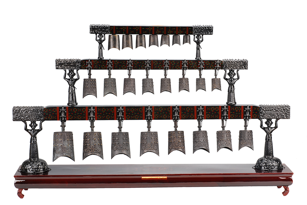 中国汉族古代大型打击乐器,编钟兴起于周朝