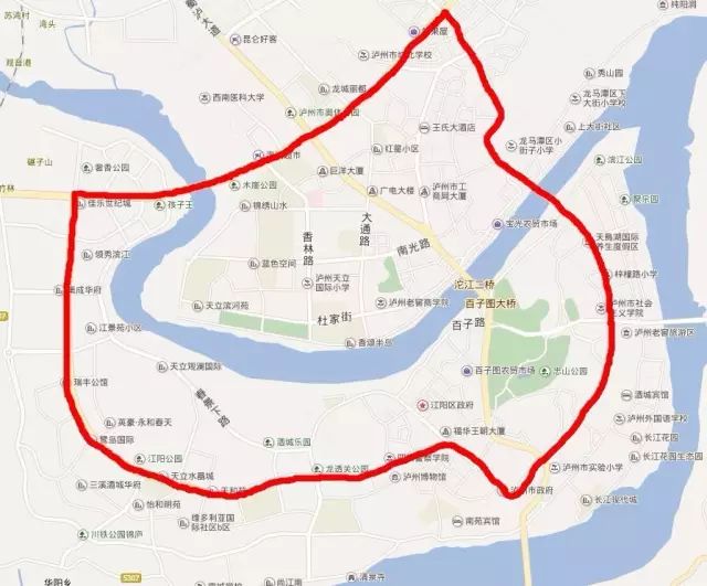data-lemmaid="2930134">泸州市 /a>境内的环线道路,是泸州市"三环四