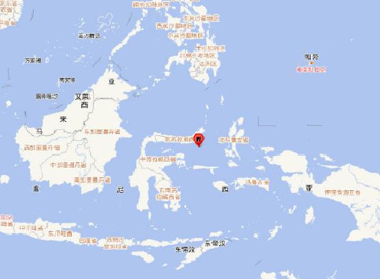 2019年10月14日印度尼西亚马鲁古海4.9级地震