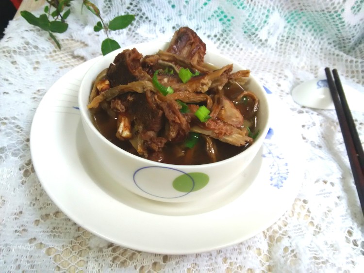 干豇豆炖腊排骨