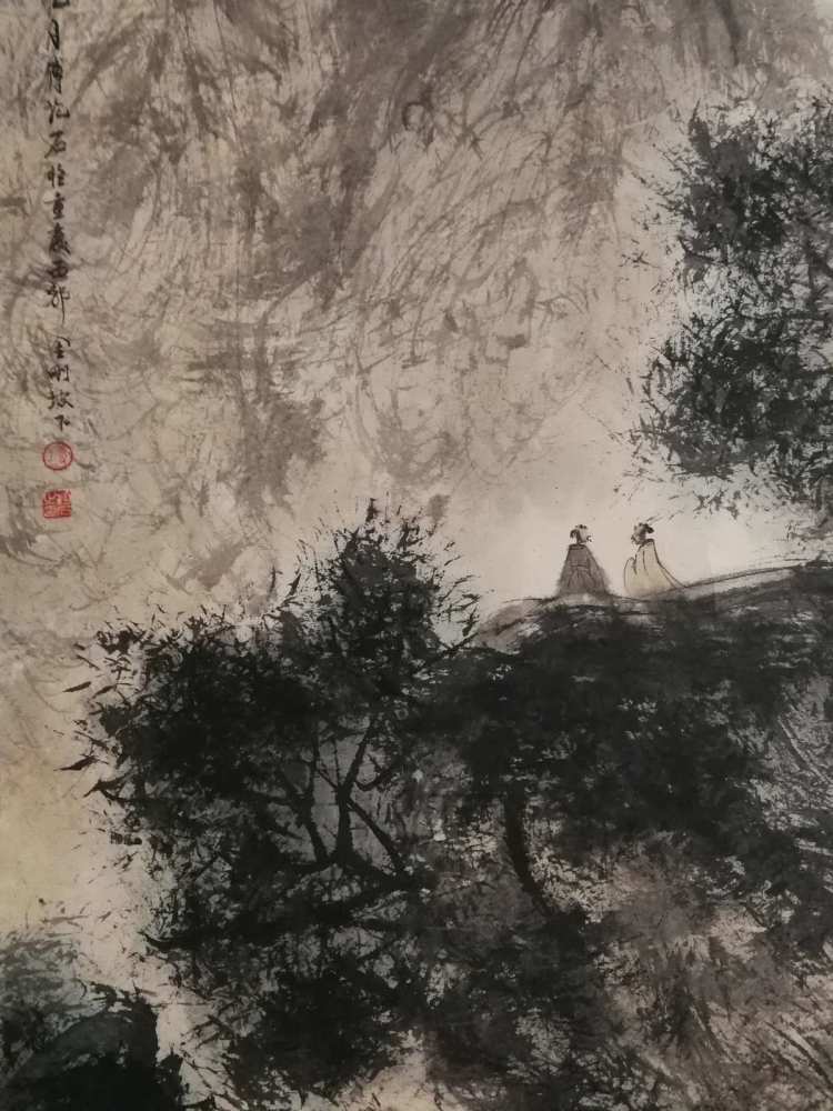 傅抱石作品