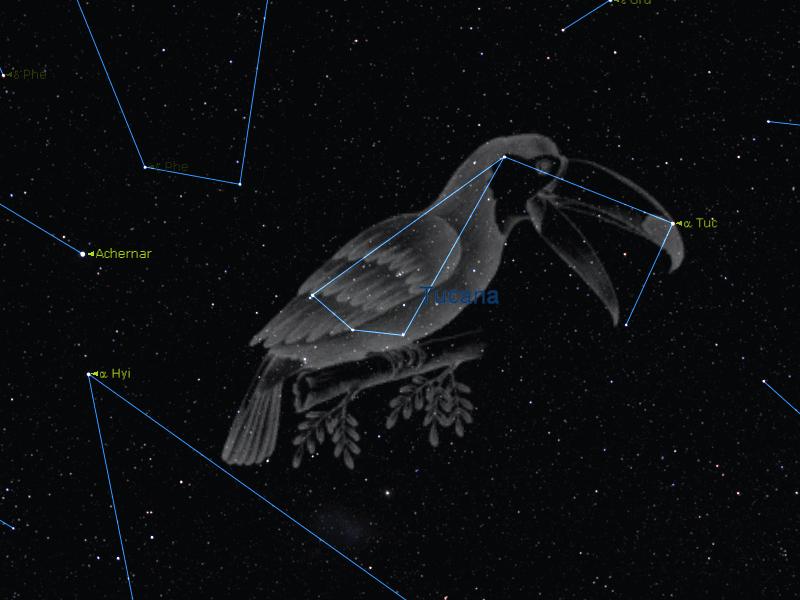  p> b>杜鹃座 /b>(tucana 缩写:tuc)是全天88星座之一,属于 a target=