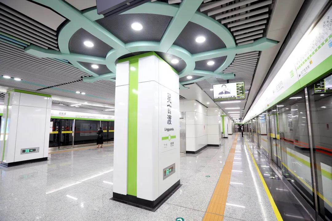 ">长沙轨道交通 /a>第4条(与5号线同步开通)建成运营的地铁线路