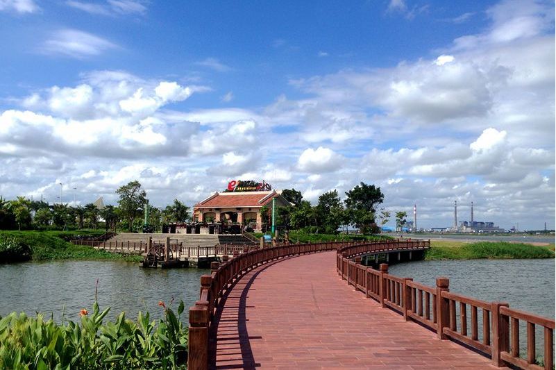 滨湖公园是重庆市开州区在县城和汉丰湖