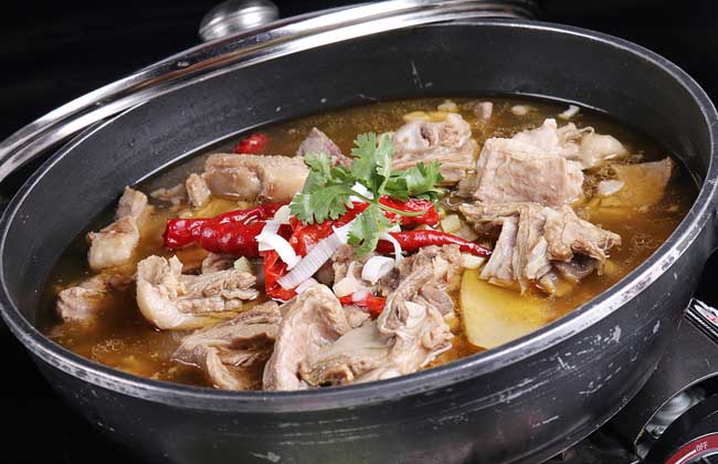 健康食谱竹笋炖羊肉