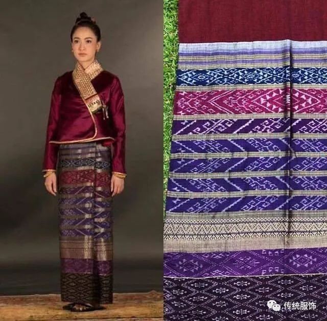傣泰民族的筒裙：女王们的绚丽织锦_百科TA说