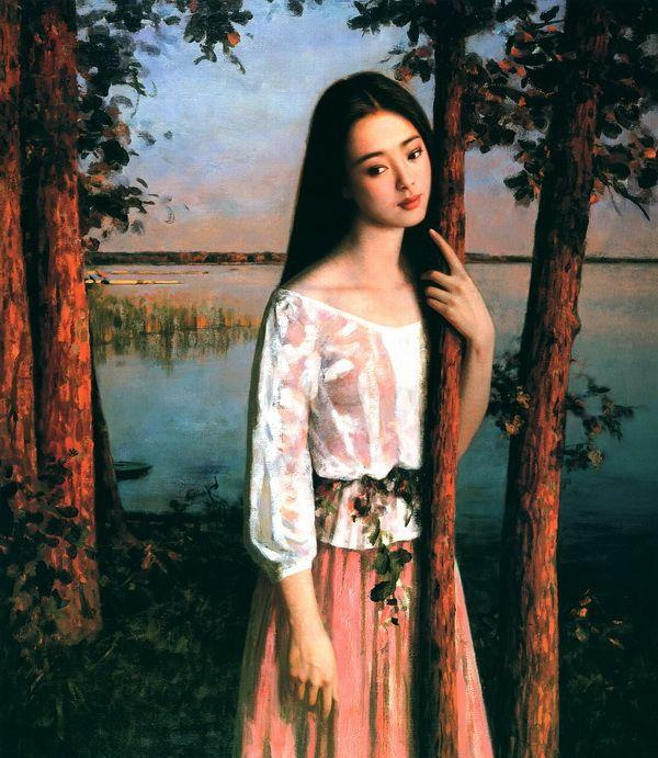 最善于画美女的艺术家——谢楚余人体油画欣赏_百科TA说