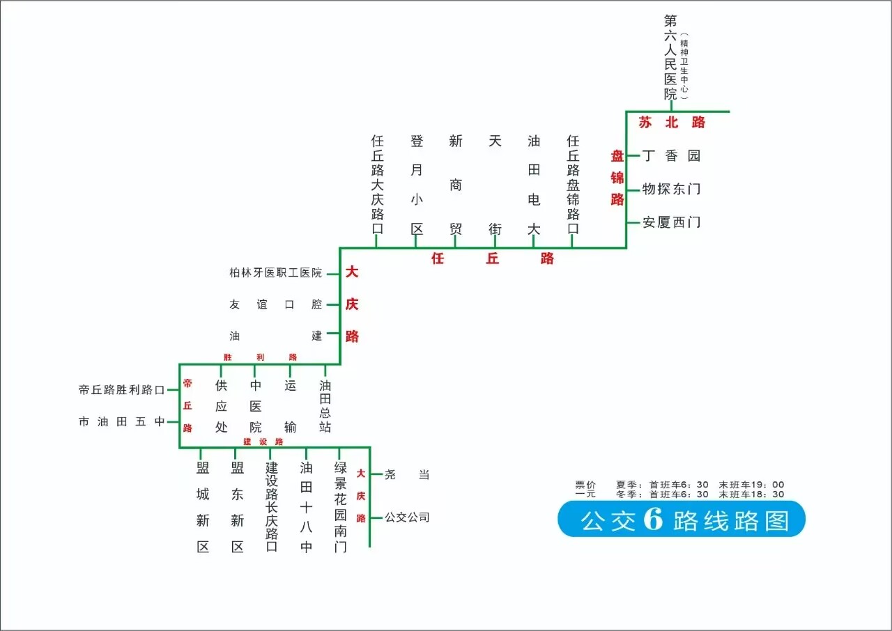 濮阳公交6路