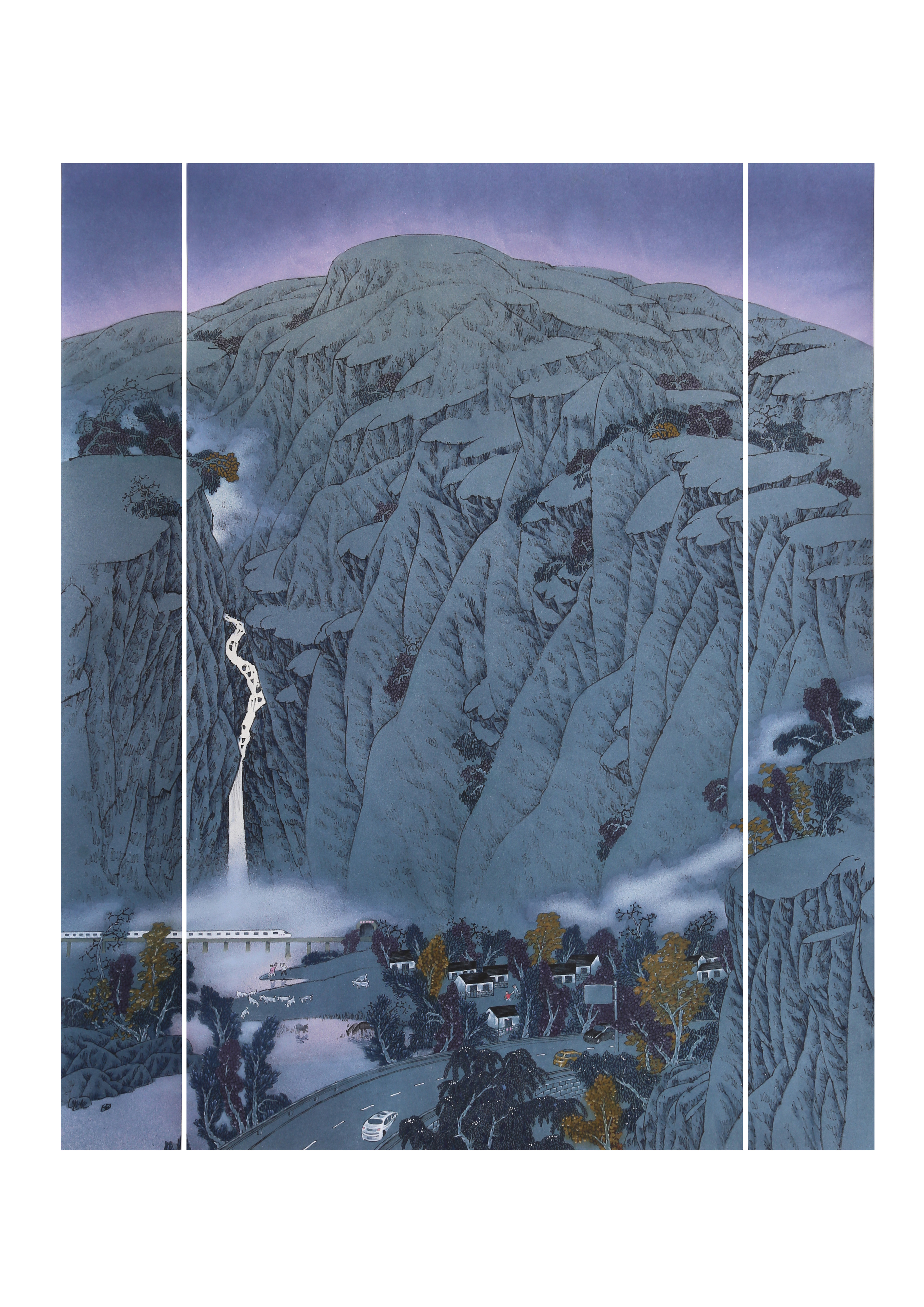 男1956年出生于山东济南,油画佛像画家,当代山水画家, a target="