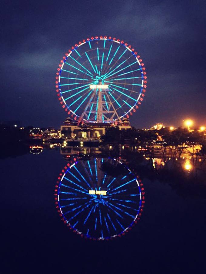 "/item/汉江/14144" data-lemmaid="14144">汉江 /a>两岸的一座摩天轮