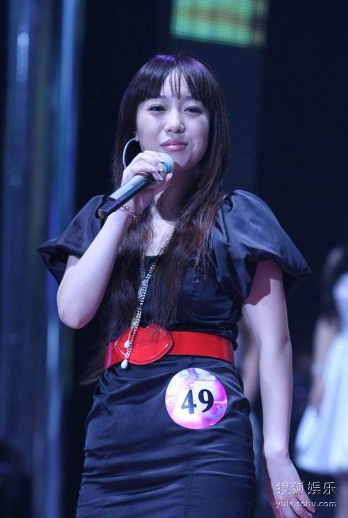 石珍珍,2009年快乐女生的选手入围2009快乐女生新浪直通区