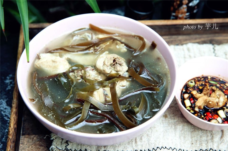 海带炖鸡汤