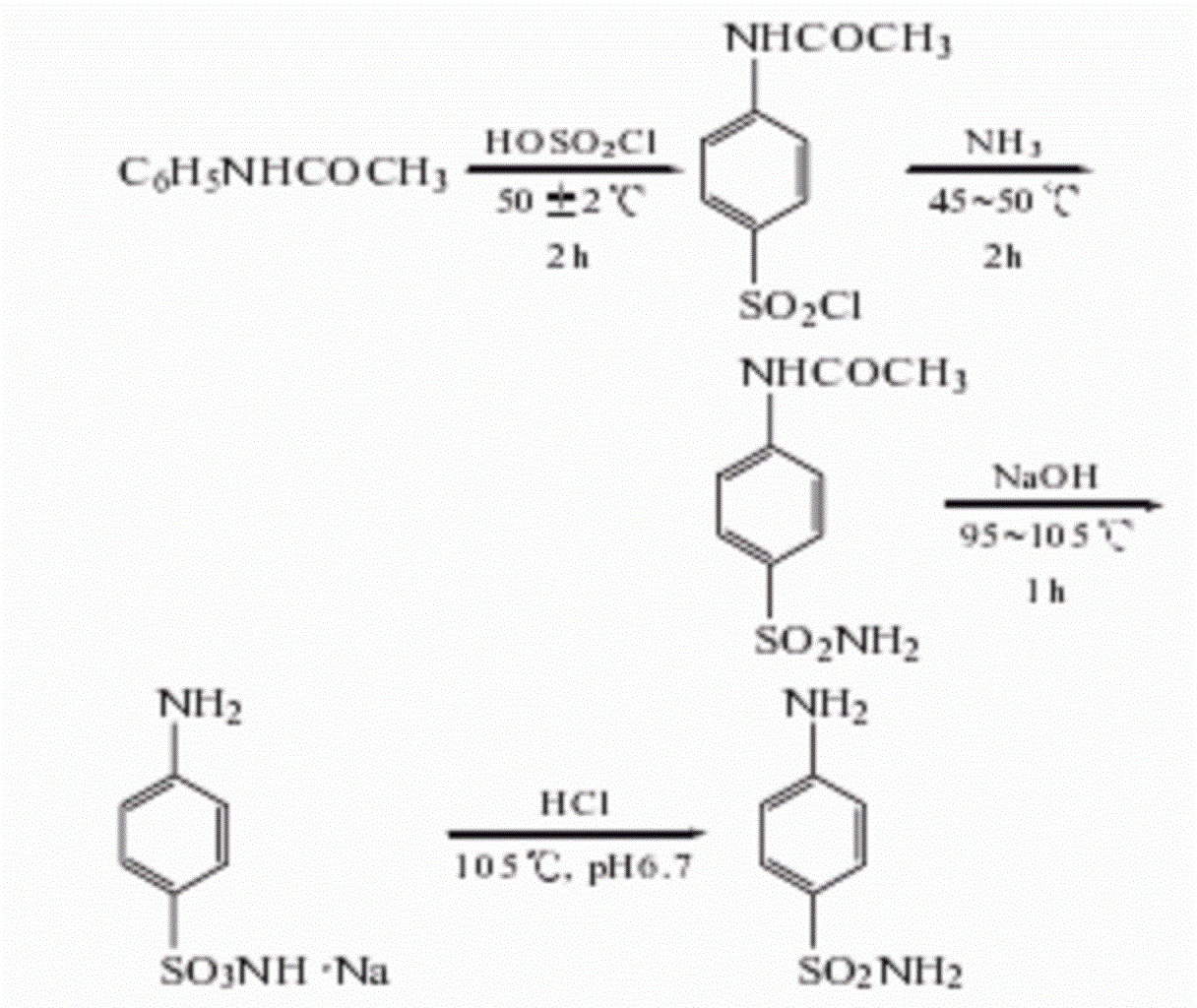  p>磺胺,又称对氨基苯磺酰胺,分子式为c sub>6 /sub>h sub>8 /sub>n 