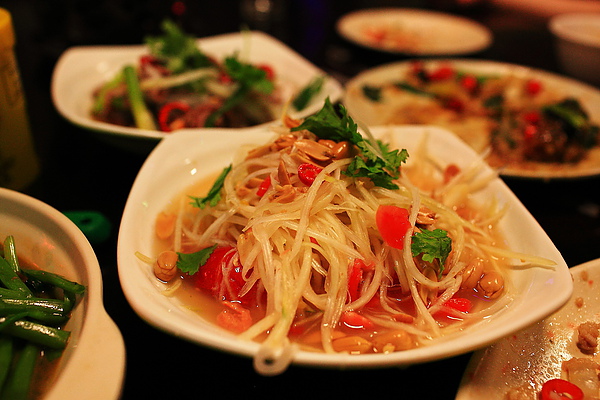 百香凉拌青木瓜丝