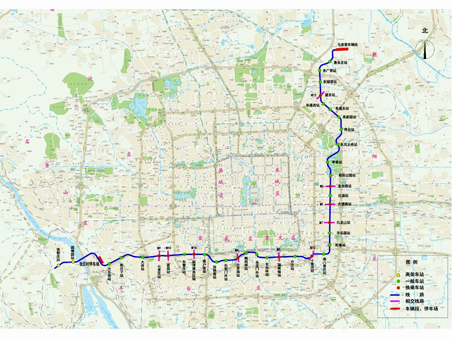 data-lemmaid="126069">北京市 /a>第16条建成运营的地铁线路,由 a