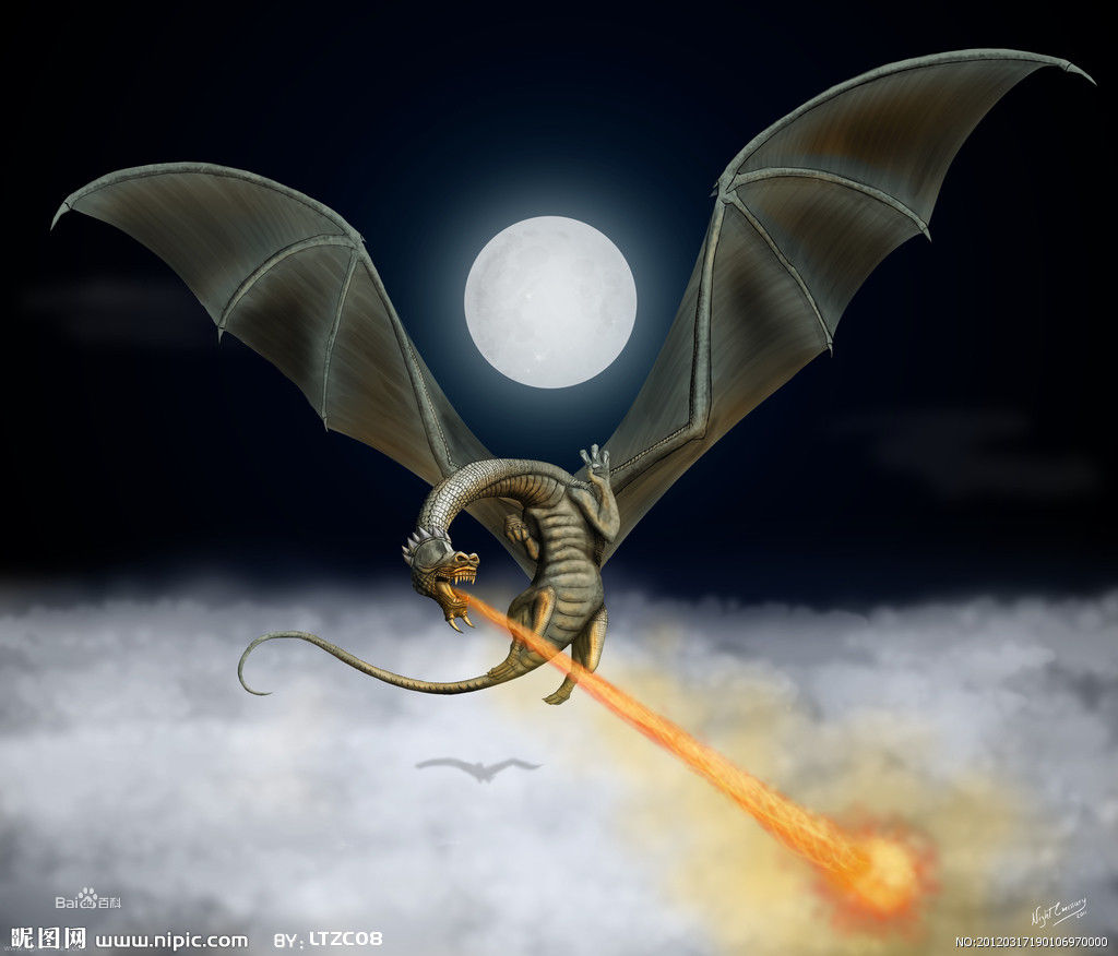  p>火龙是传说中能喷火的巨龙,多出现在国外科幻小说里,火龙是邪恶的