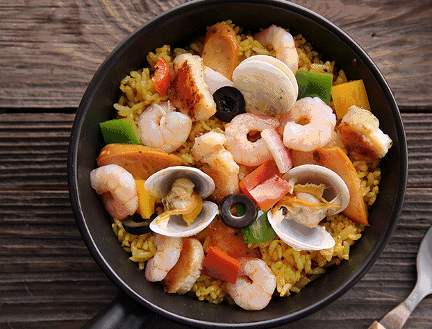 西班牙海鲜炒饭