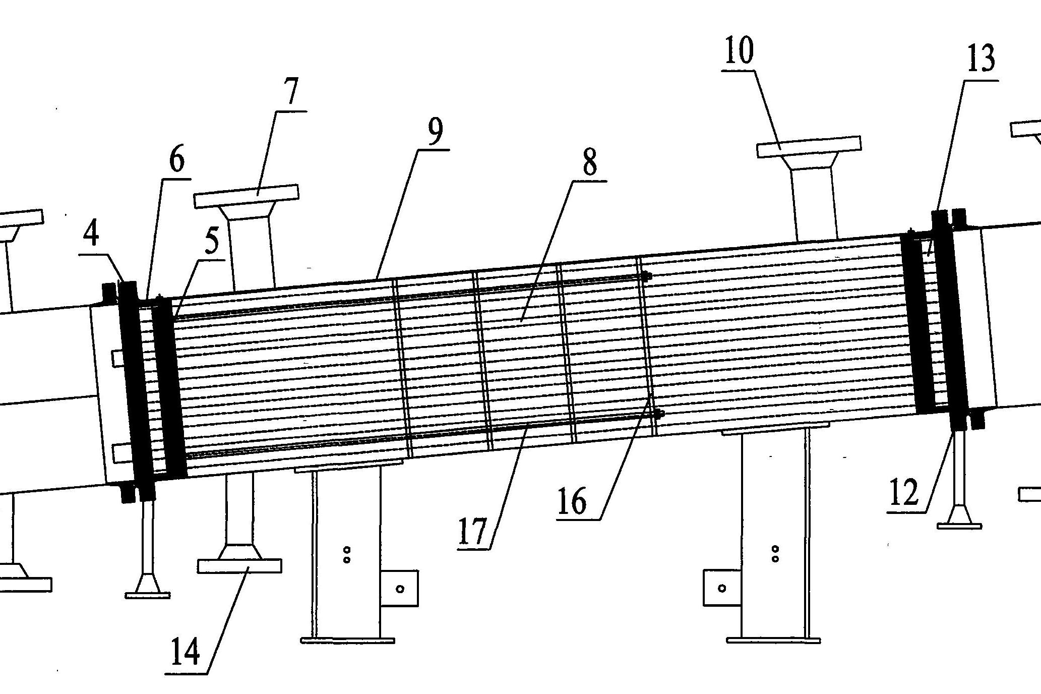 双管板式换热器的制造方法