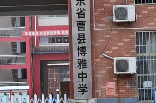 山东省曹县博雅中学