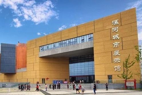  p>漯河市城市展示馆坐落于西城区文化园区,与 a target="_blank"