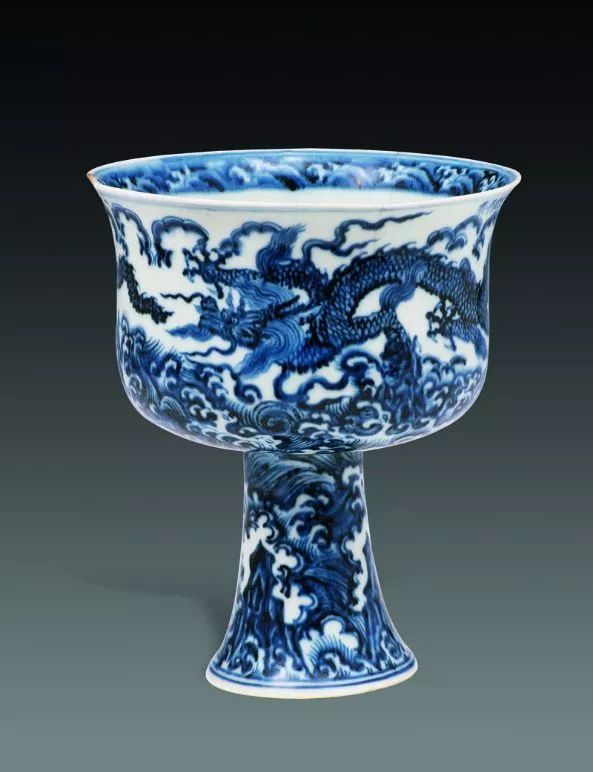 越後民窯?　道八銘　雲龍文染付水注 越後民窯? 道八銘 雲龍文染付水注 越後民窯? 道