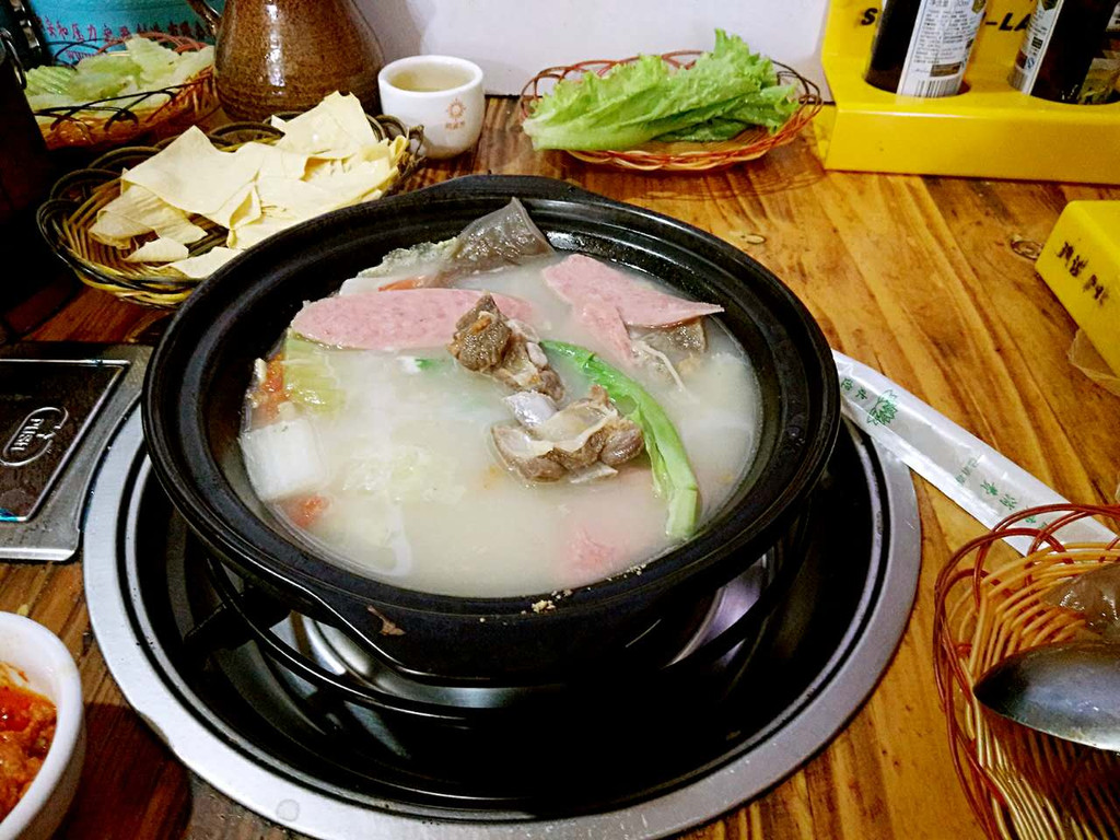 清汤排骨火锅