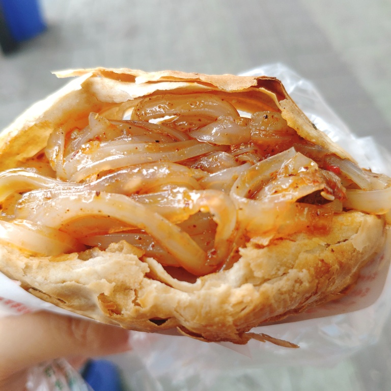 馍夹凉粉