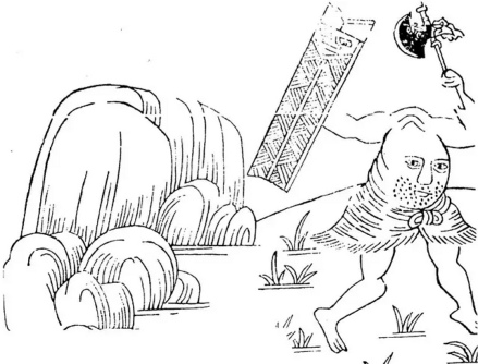 刑天（中国古代神话中的人物）_百度百科