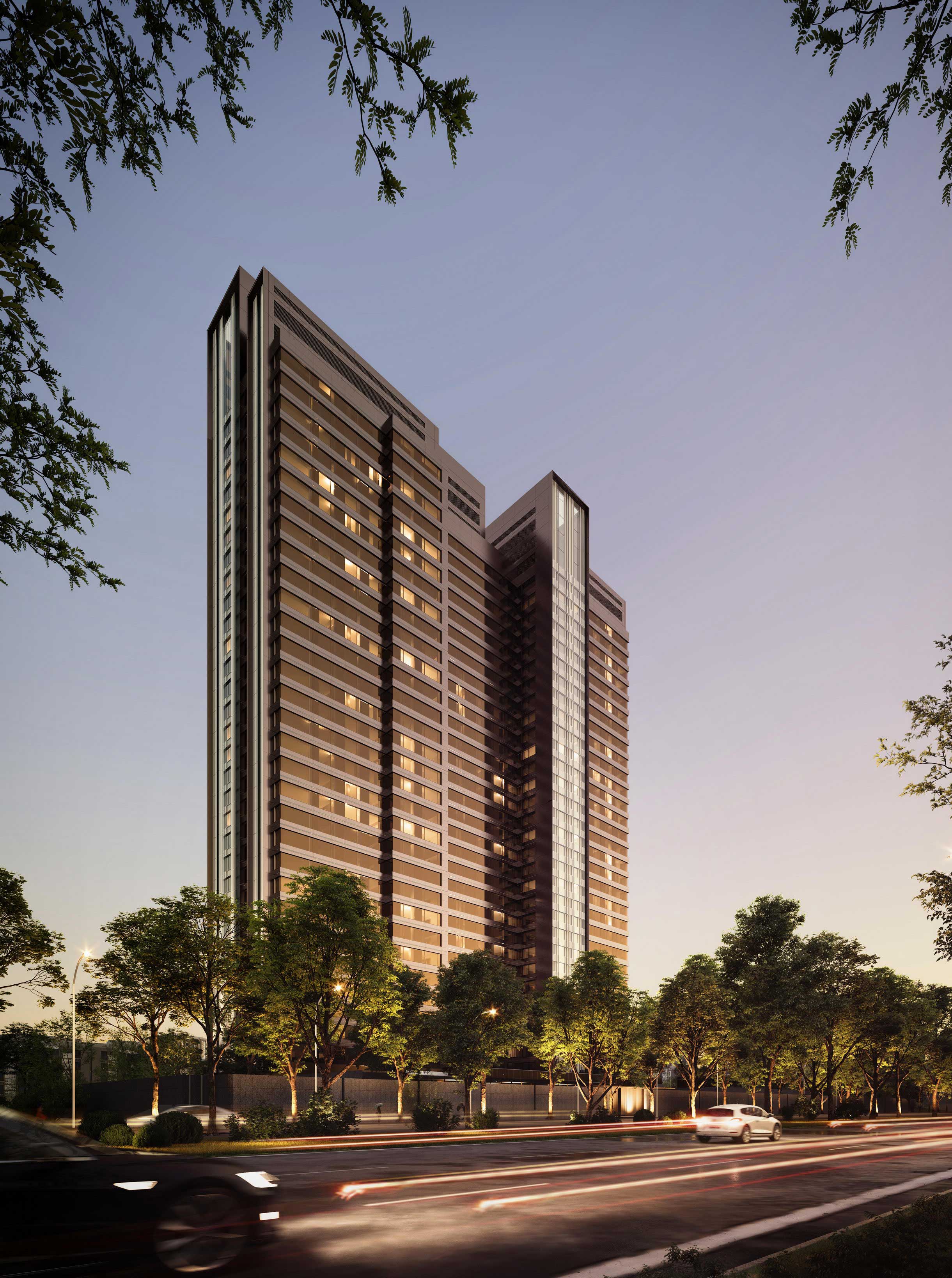  p>北京东直门8号位于东二环核心地段,两河交汇,三面环水,五衡科技