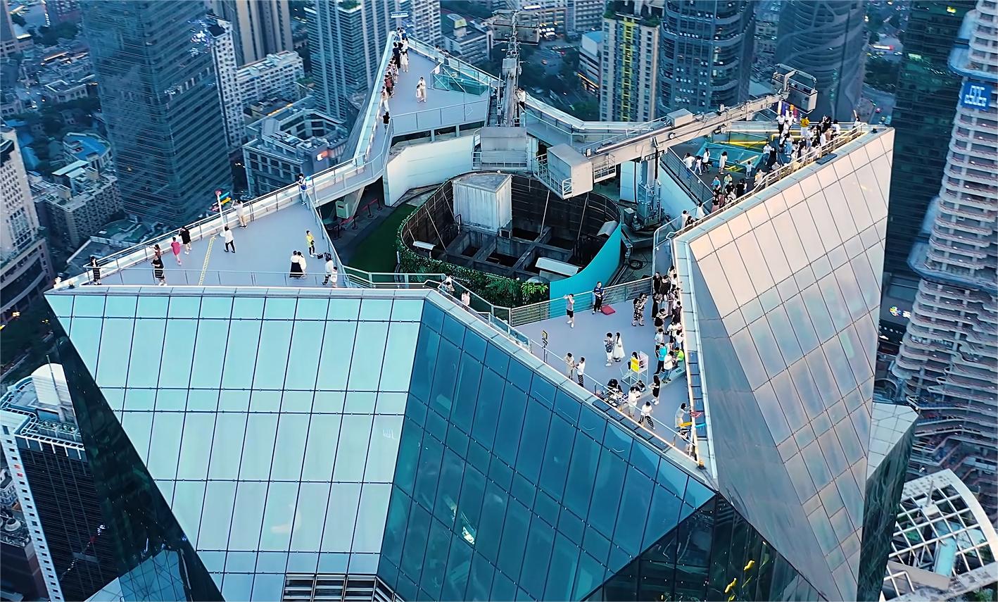 重庆wfc会仙楼观景台