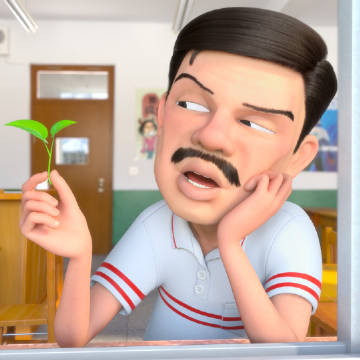 张岩,国产动画《 a target="_blank" href="/item/茶啊二中/15498517"