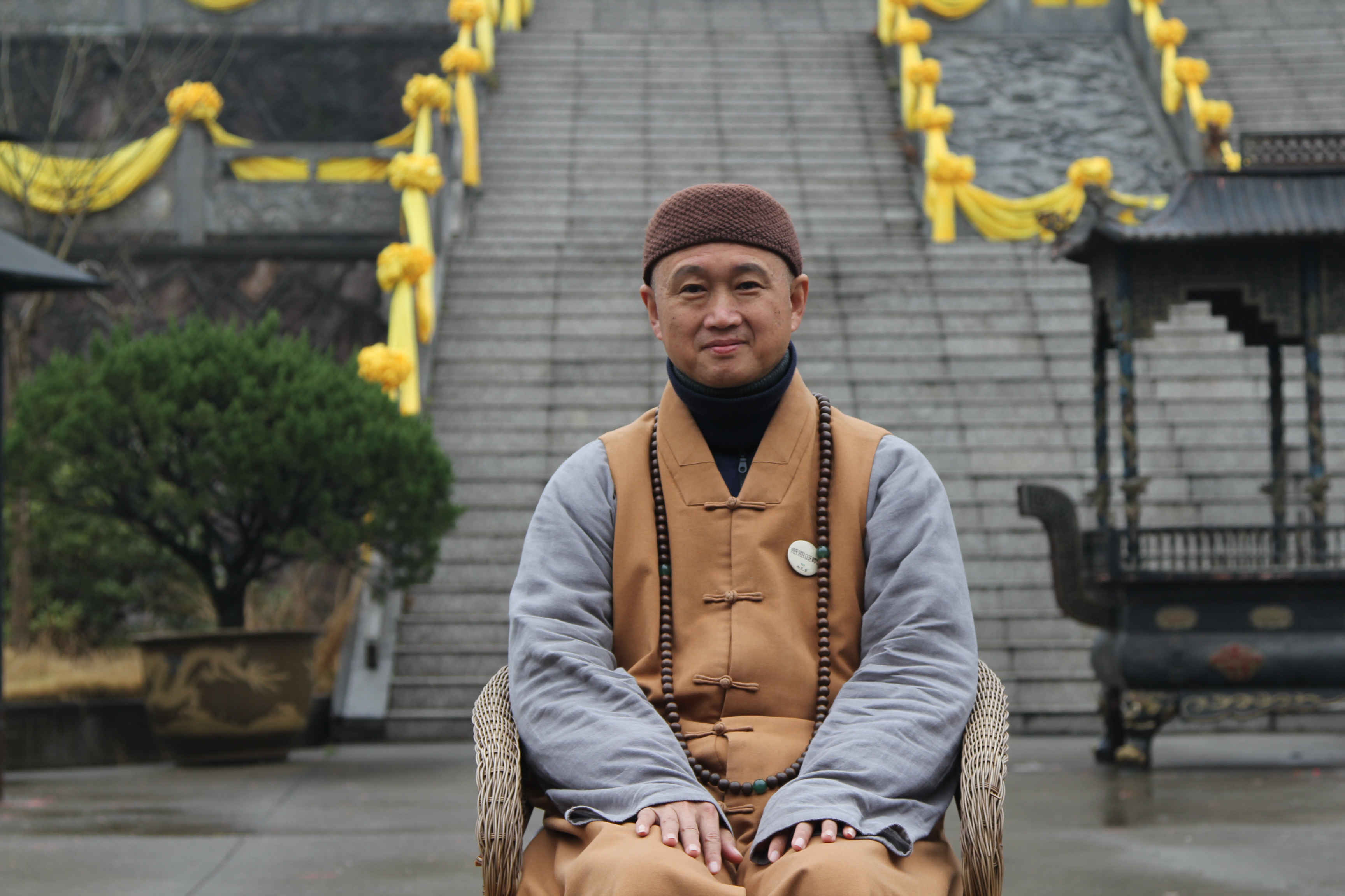 安养院创办人,杭州建德市广安禅寺住持