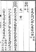 《说文解字》中的“辰”字
