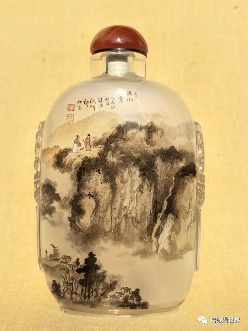 青磁    壺   【作者】金  一 坤 献县刘坤岩：中国内画古今谈之第一章鼻烟与鼻烟壶_百科TA说