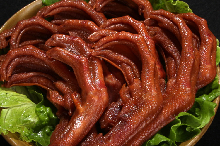 五香鸭掌