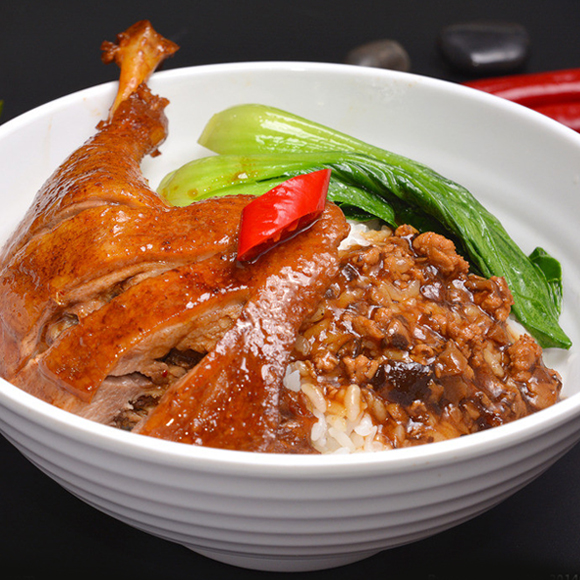 麻味鸭腿饭