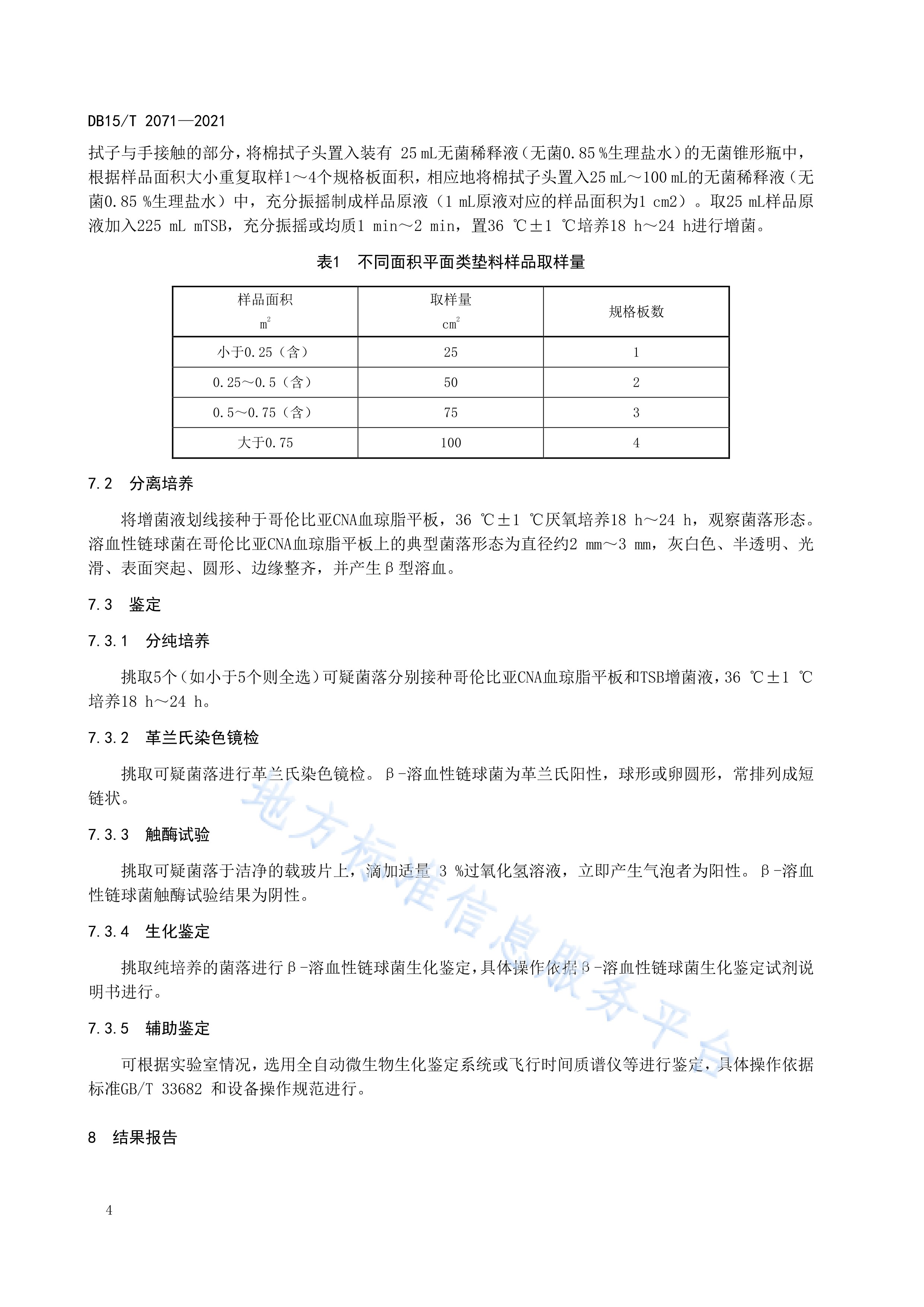  p>《动物垫料中β-溶血性链球菌检测》(db15/t 2071-2021)是2021年2