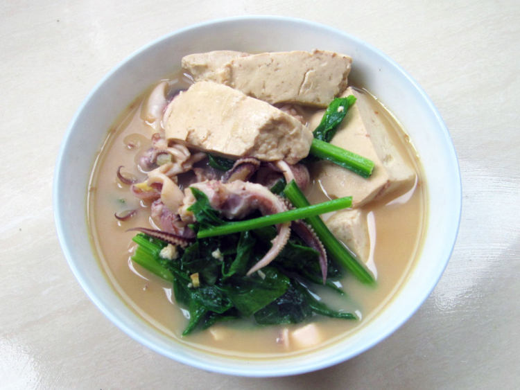 子乌炖豆腐