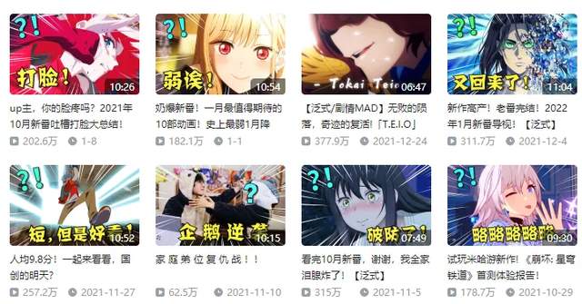 2021年B站百大名单公布！UP主们的兴衰交替，都在这里了_百科TA说