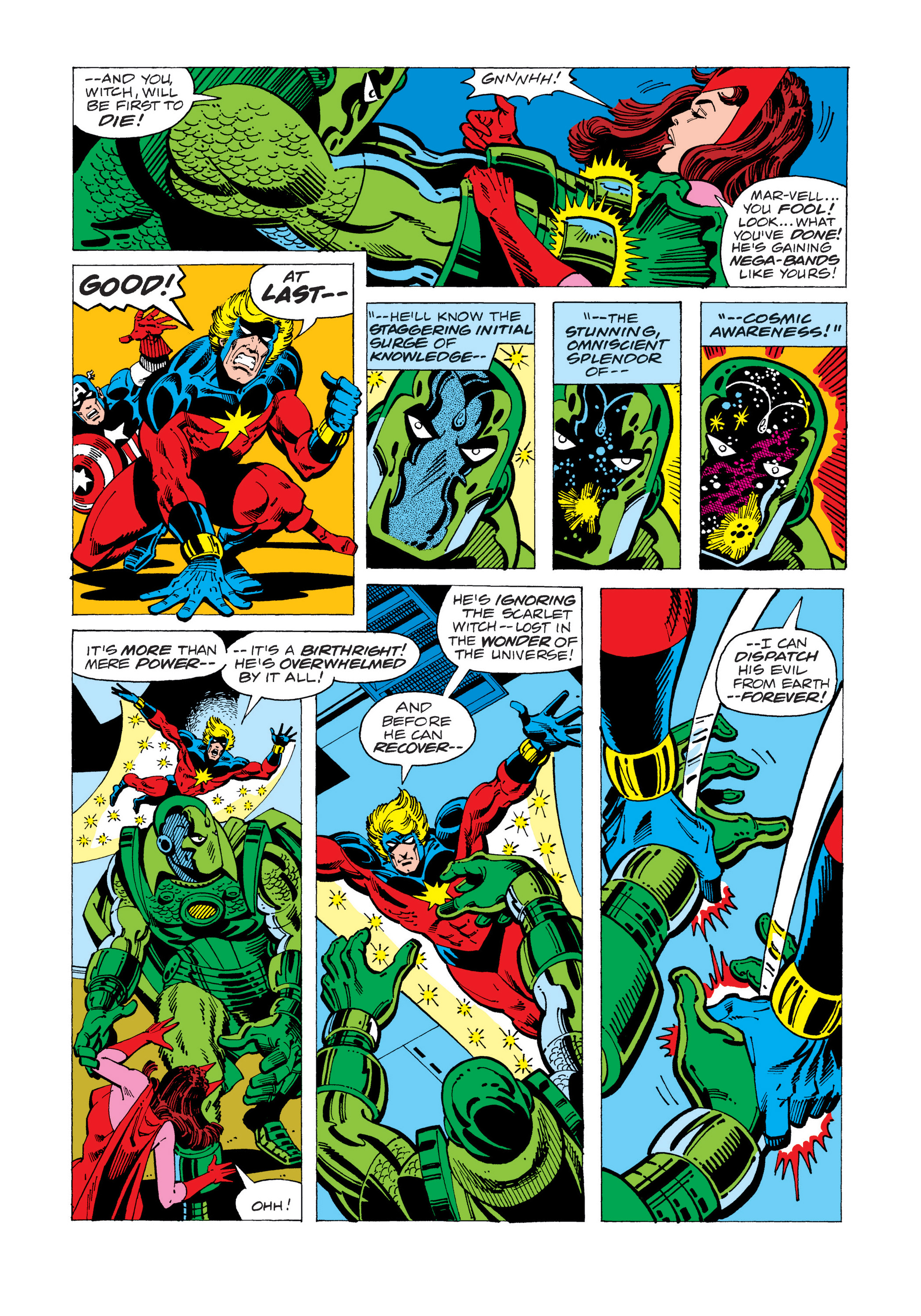  p>惊奇队长(captain marvel)是一个超级英雄头衔,曾有多位英雄担任此