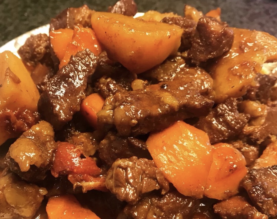 胡萝卜炖牛肉