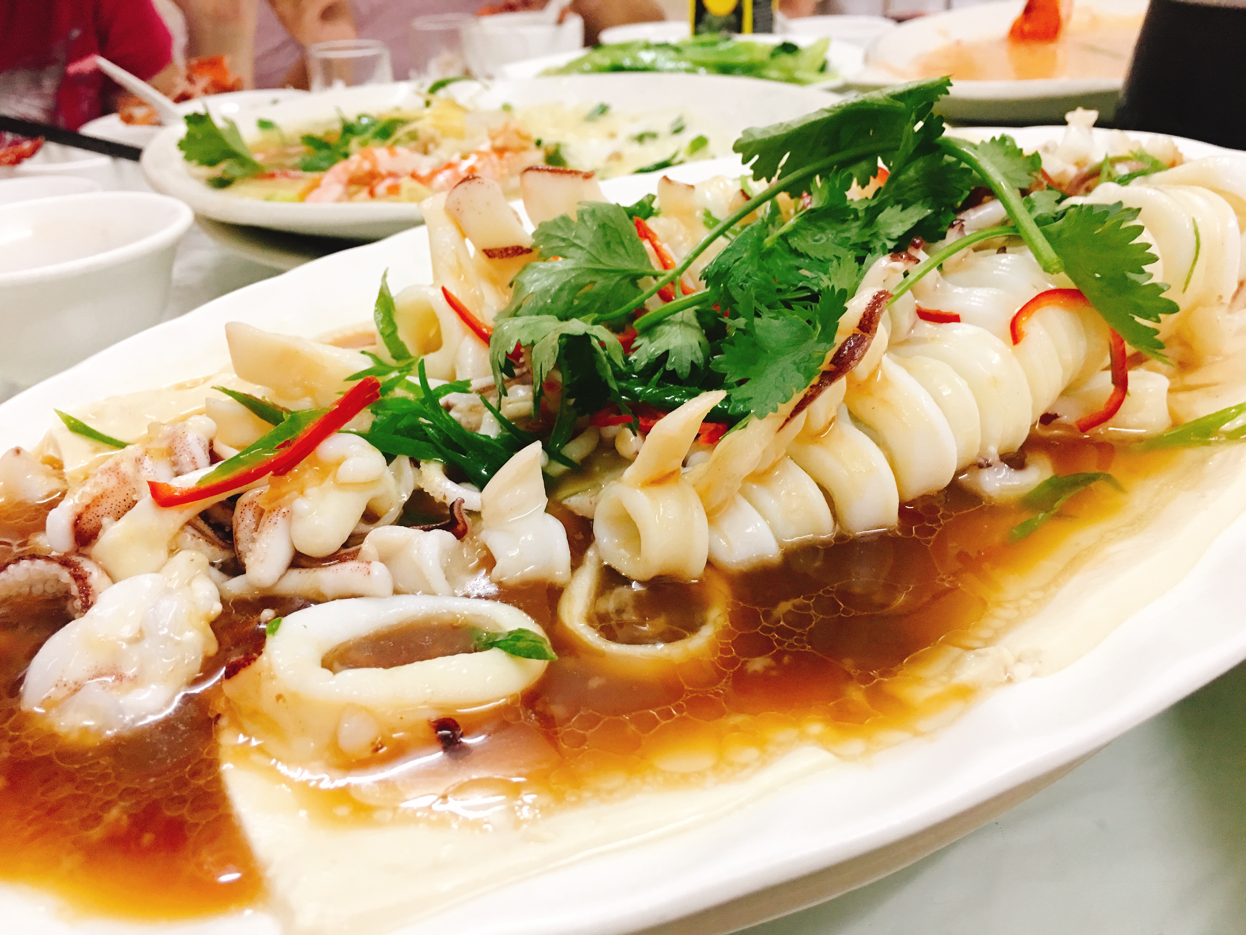 蒸鱿鱼