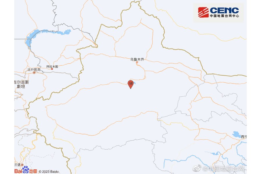 4·14新疆巴音郭楞州尉犁县地震