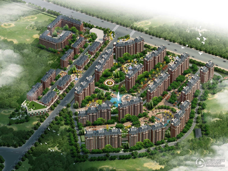 金达西湖公馆位于江苏省扬州的邗江区,近邻扬子江北路及蜀岗