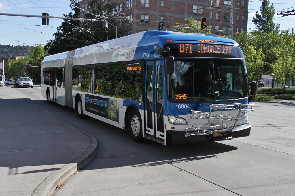 华盛顿州西雅图都会区北部的斯诺霍米什郡(snohomish county)的公交