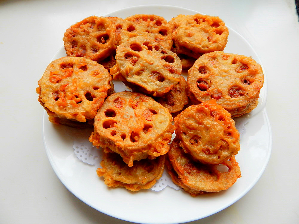 香炸藕片